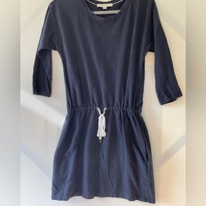 Navy Loft Athleisure‎ drawstring belt Dress Size XS